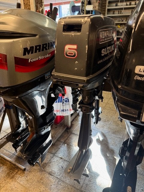 Suzuki 6pk, Gebruikt, Overige brandstoffen, Buitenboordmotor
