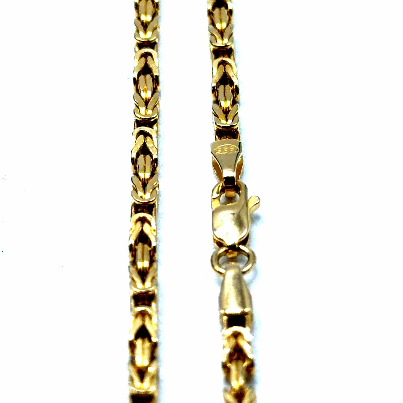 Gouden Koningsketting - Nieuw, Sieraden, Tassen en Uiterlijk, W, Nieuw, Ophalen of Verzenden, W