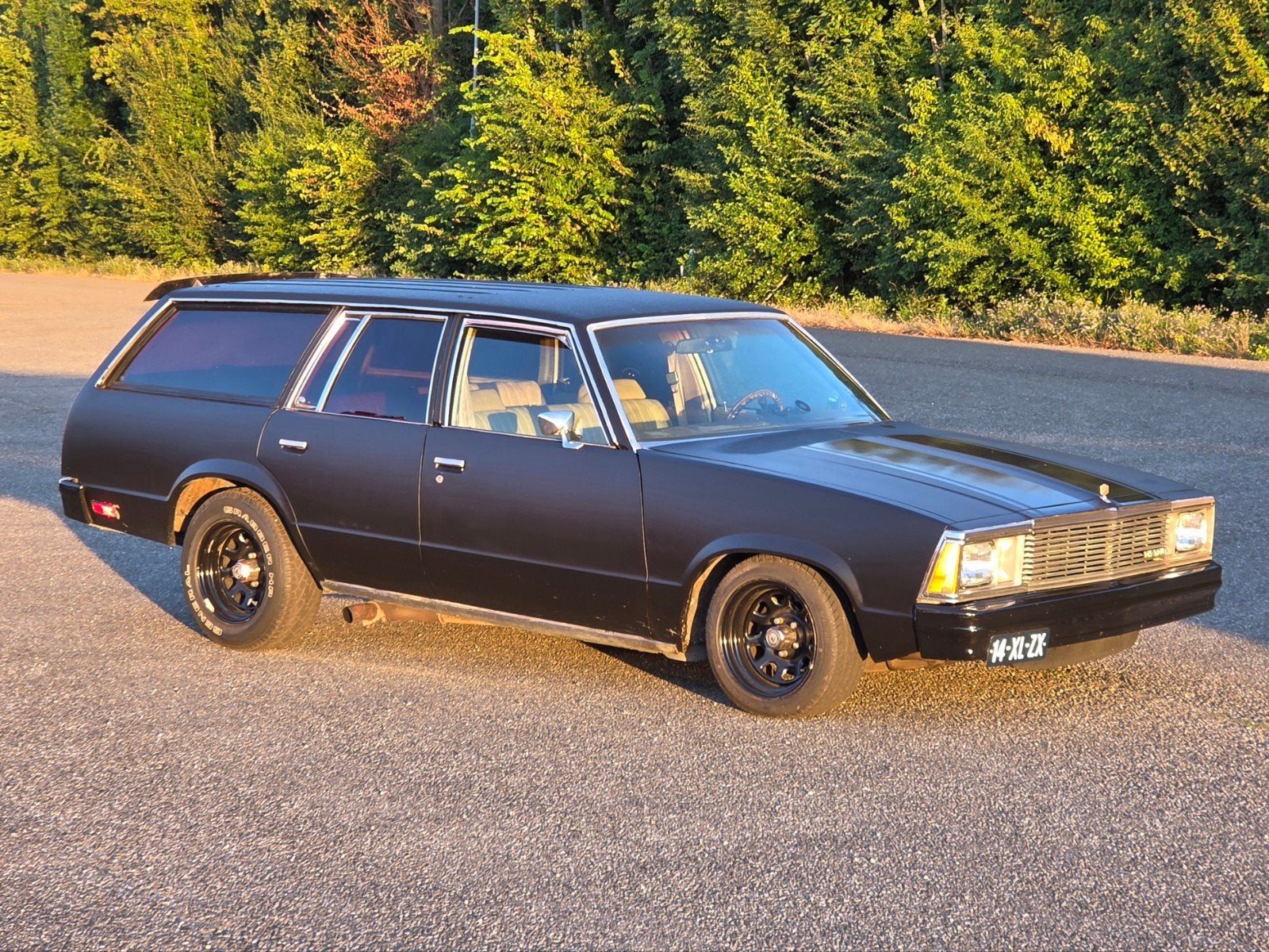 1981 Chevrolet Malibu Wagon V8, Auto's, Automaat, Achterwielaandrijving, 5000 cc, Zwart