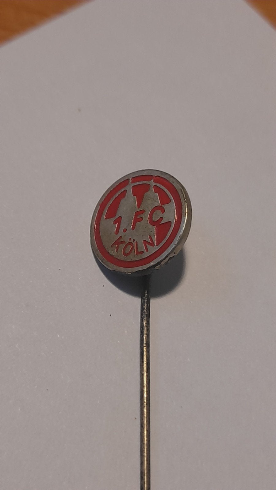 Vintage 1. FC Köln Speldje - Voetbalclub Pin, Verzenden, Gebruikt, Sport