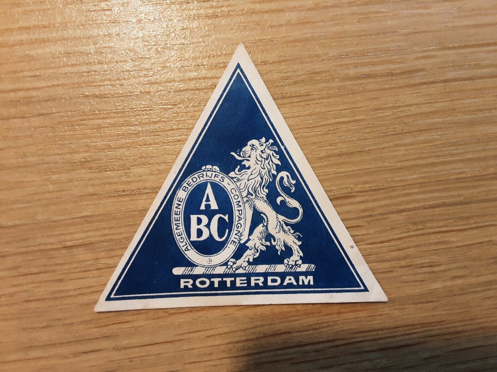 Sluitzegel Algemeene Bedrijfs Compagnie haven Rotterdam, Ophalen of Verzenden