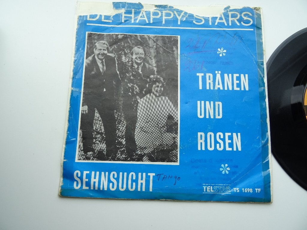 de happy stars-tranen und rosen, Ophalen of Verzenden, Gebruikt, Overige formaten, Levenslied of Smartlap