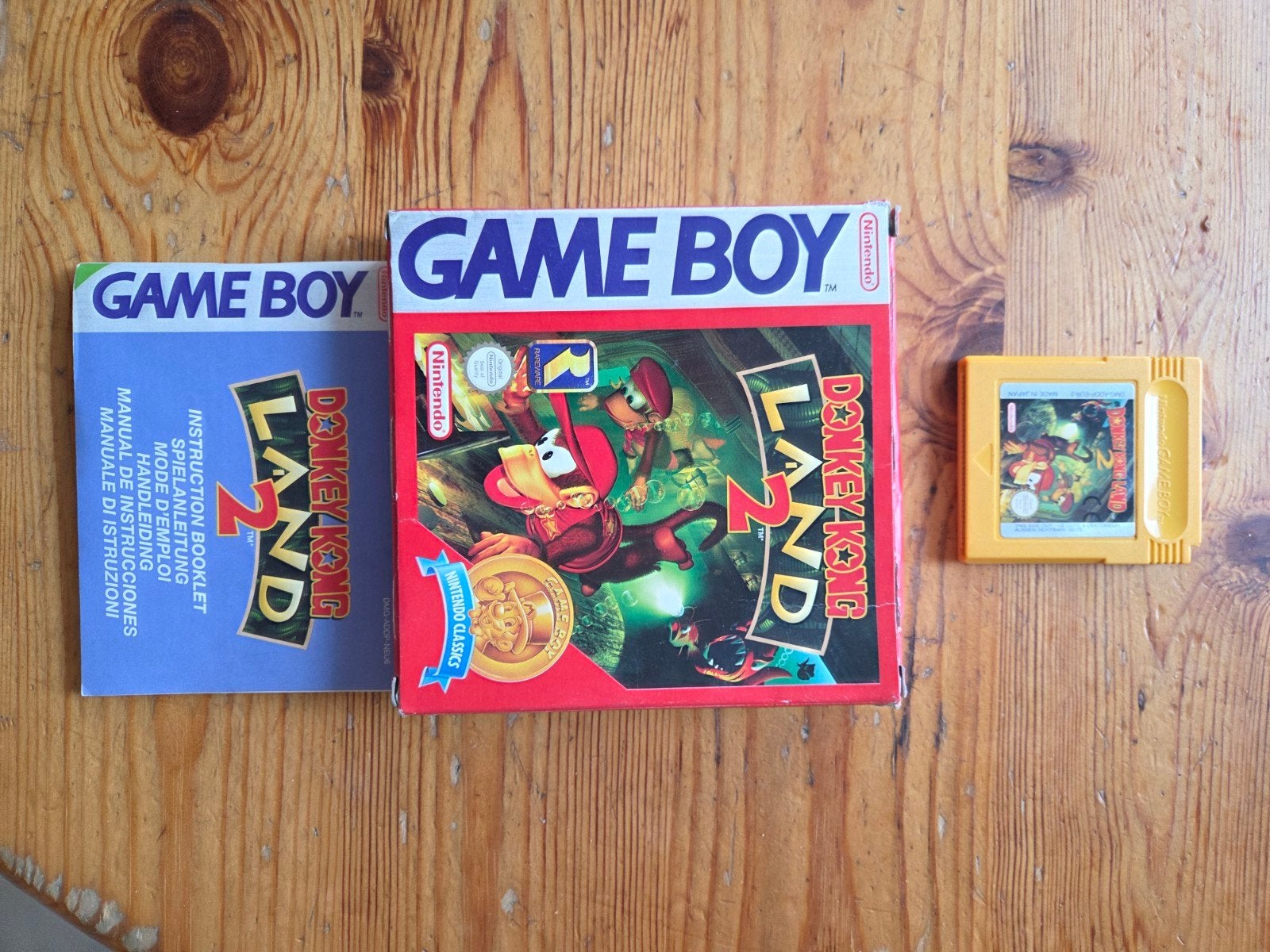 Donkey Kong Land 2 Game Boy SPEL met doos en handleiding, Spelcomputers en Games, Games | Nintendo Game Boy, Ophalen of Verzenden