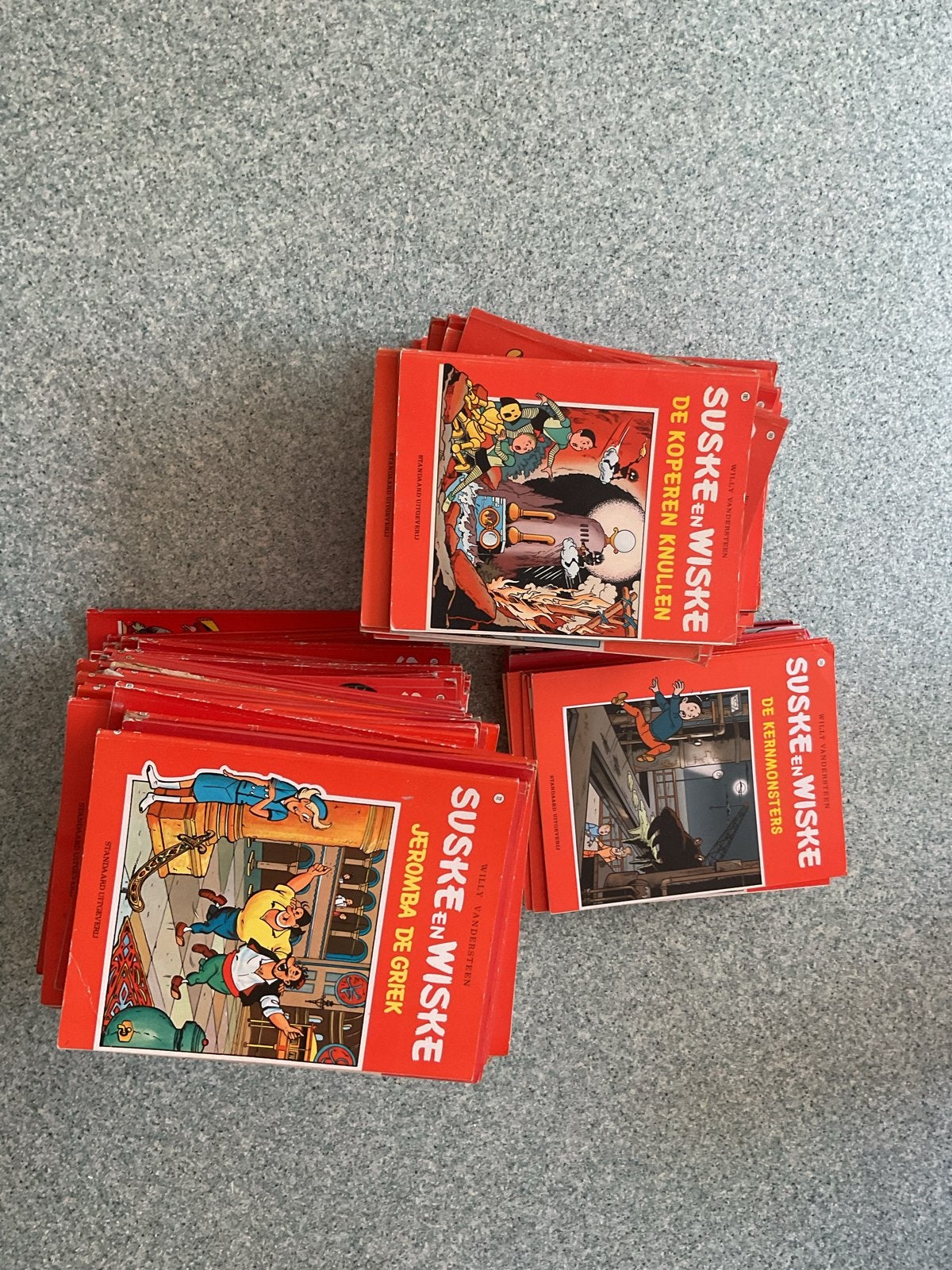Suske en Wiske stripboeken - nr.72 t/m 295 alles in een koop, Meerdere stripboeken, Ophalen of Verzenden, Gelezen