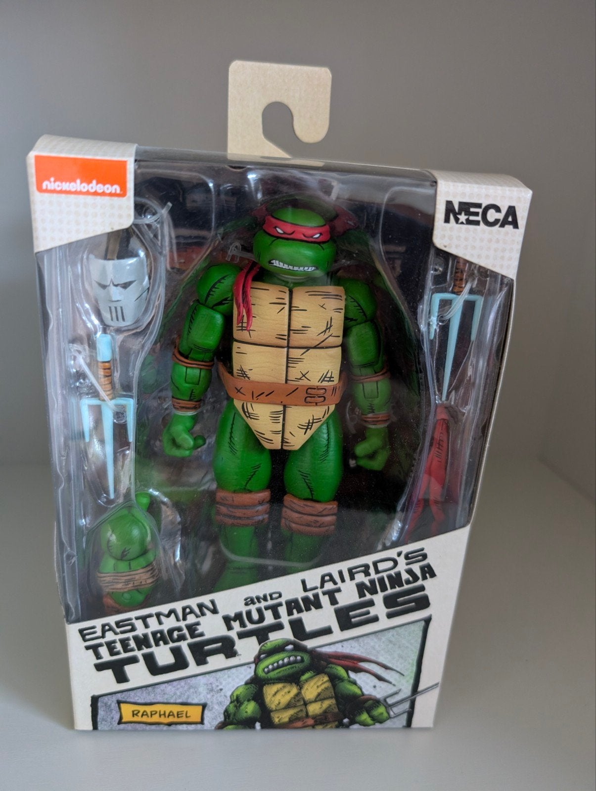 NECA TMNT Mirage Comics Raphael Action Figure 18cm, Ophalen of Verzenden
