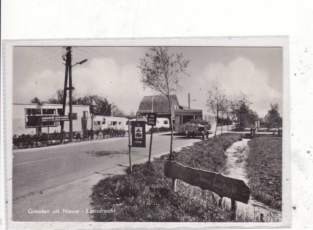 Nieuw Loosdrecht-dorpsgezicht 1966, Verzenden, 1960 tot 1980, Gelopen, Utrecht