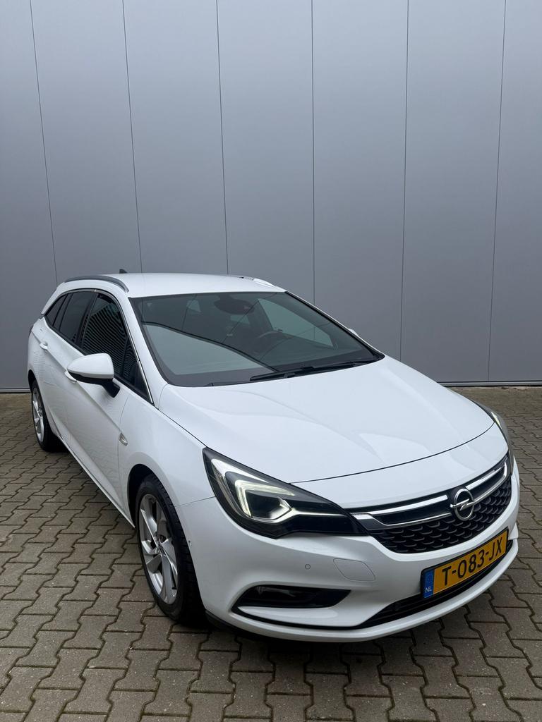 Opel Astra 1.4 Turbo motorprobleem Automaat 2016 Wit, Auto's, Stof, 4 cilinders, Wit, 149 pk