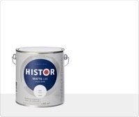 Histor Perfect Finish Lak Mat 2,5 liter - Wit, Ophalen of Verzenden, Nieuw, Verfspuit of Verfpomp