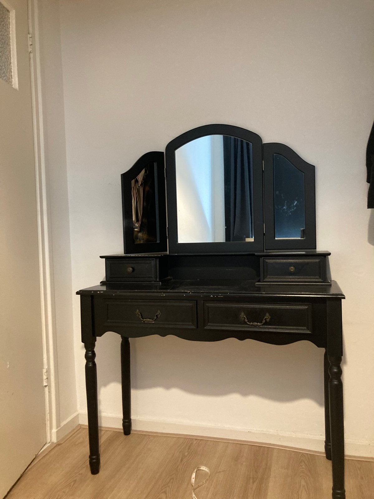 Kaptafel, Huis en Inrichting, Ophalen, Gebruikt, 100 tot 150 cm, Vintage