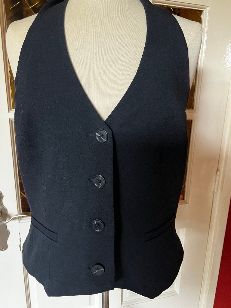 zwarte Gilet H&M, Zwart, Zo goed als nieuw, Zonder mouw, Ophalen