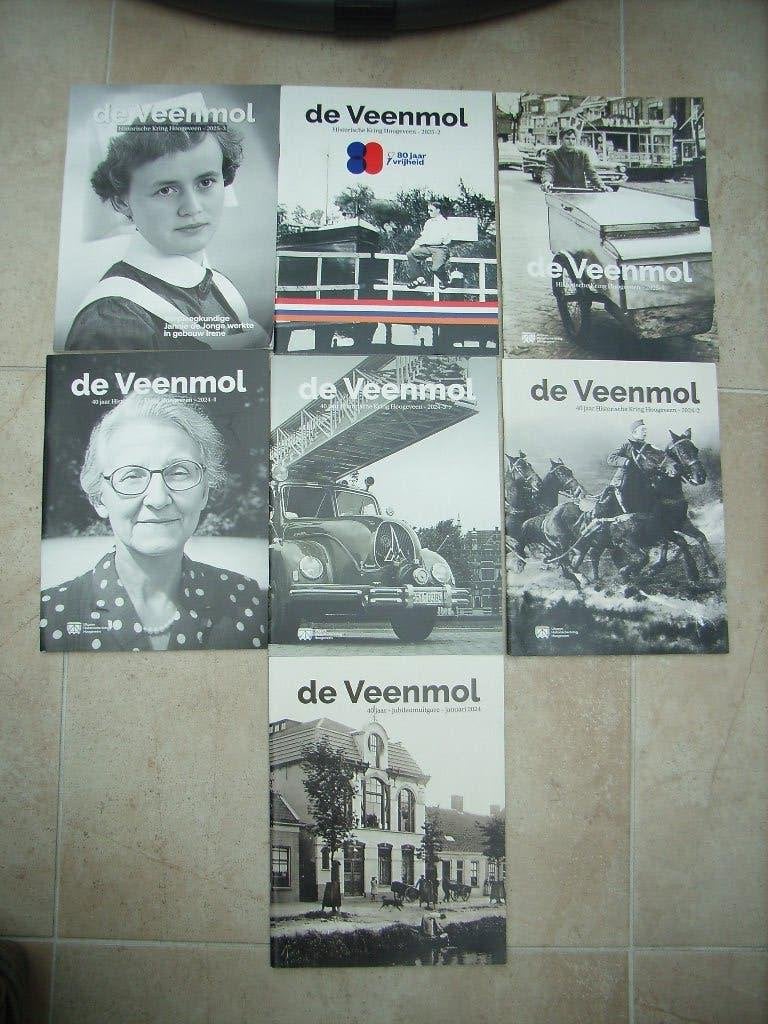 7x de Veenmol, uitgave van de Historische Kring Hoogeveen, Ophalen of Verzenden, 20e eeuw of later, Nieuw, Historische Kring Hoogeveen