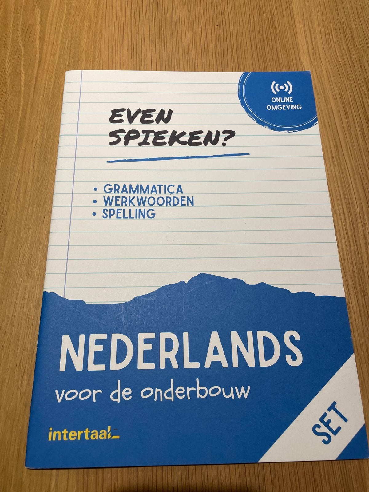 Even Spieken? Nederlands voor de onderbouw (Intertaal), Ophalen of Verzenden, Zo goed als nieuw, Non-fictie