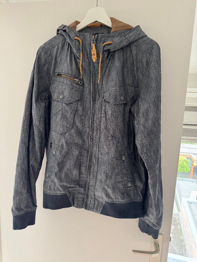 Chasin' zomerjas/ tussenjas. Maat M. Kleur: Grijs., Kleding | Heren, Chasin, Maat 48/50 (M), Ophalen of Verzenden, Zo goed als nieuw