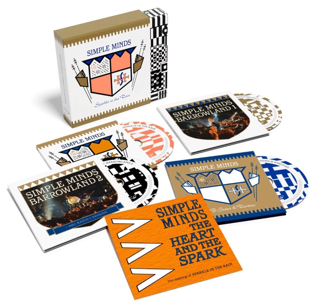 4Cd Box Simple Minds Sparkle In The Rain 2024 Edition NIEUW, Boxset, Pop, Speciale editie, Ophalen of Verzenden