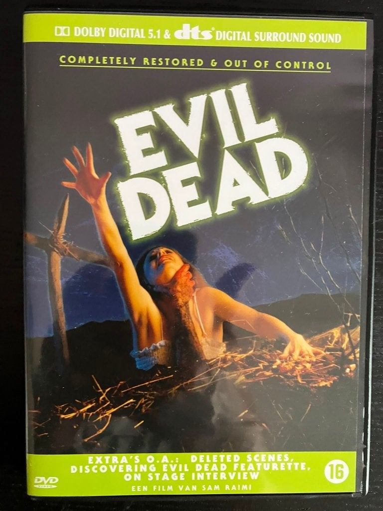 The Evil Dead DVD's 3 stuks, Vanaf 16 jaar, Ophalen of Verzenden, Zo goed als nieuw, Vampiers of Zombies