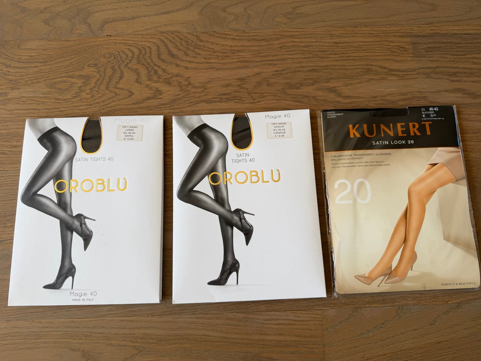 Nieuwe Oroblu en Kunert Panty's - Maat 40/42, Zwart, Nieuw, Maat 40/42 (M), Ophalen of Verzenden