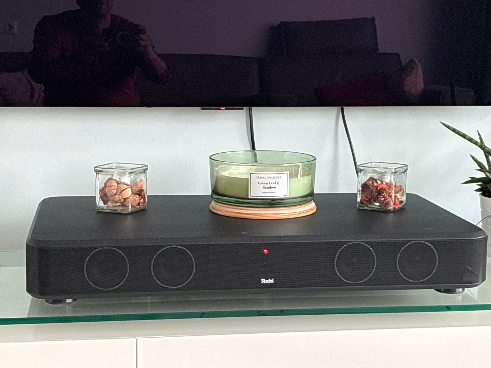 Teufel cinebase - Krachtig geluid voor uw TV, Overige typen, Zo goed als nieuw, 120 watt of meer, Ophalen