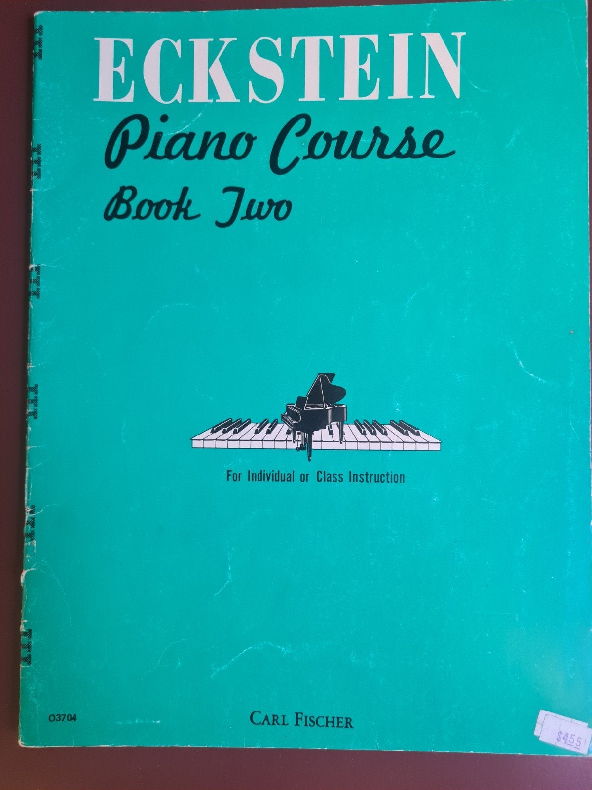 Eckstein Piano Course Boek Twee - Pianoles voor beginners, Gebruikt, Overige genres, Les of Cursus, Ophalen of Verzenden