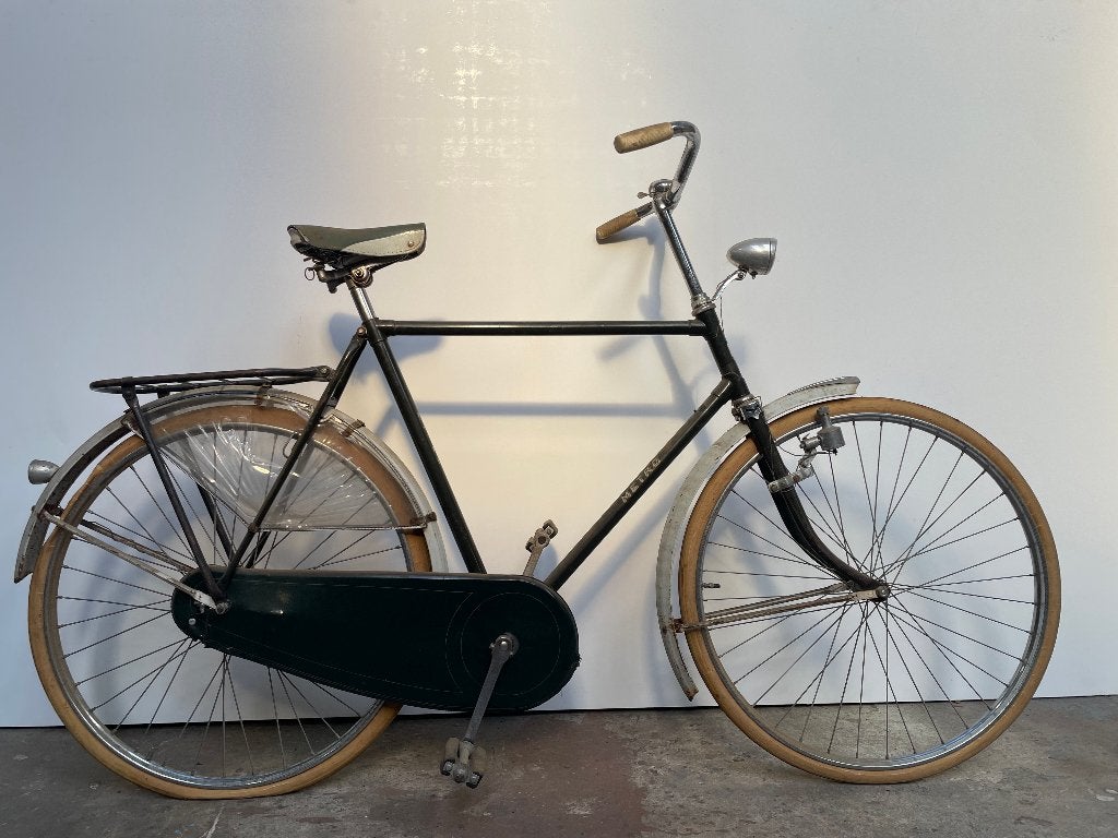 Oude Metro herenfiets Rotterdam – vintage, Terugtraprem, Jaren '60 of nieuwer, 55 tot 59 cm, Ophalen