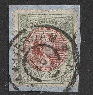 48 1896 Koningin Wilhelmina, Postzegels en Munten, Postzegels | Nederland, Ophalen of Verzenden, T/m 1940, Gestempeld