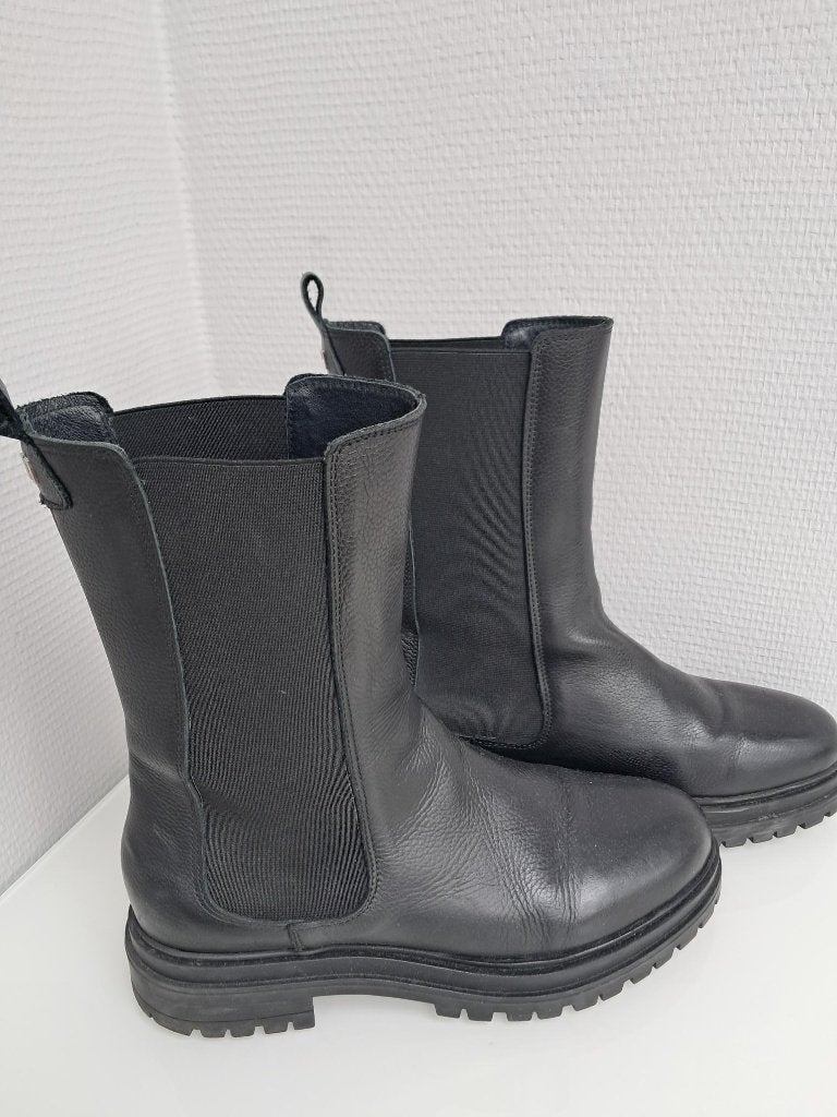 Schoenen Laarsjes RED RAG NIEUW   Maat : 40 Kleur : Zwart, Hoge laarzen, Zwart, Nieuw, Ophalen of Verzenden
