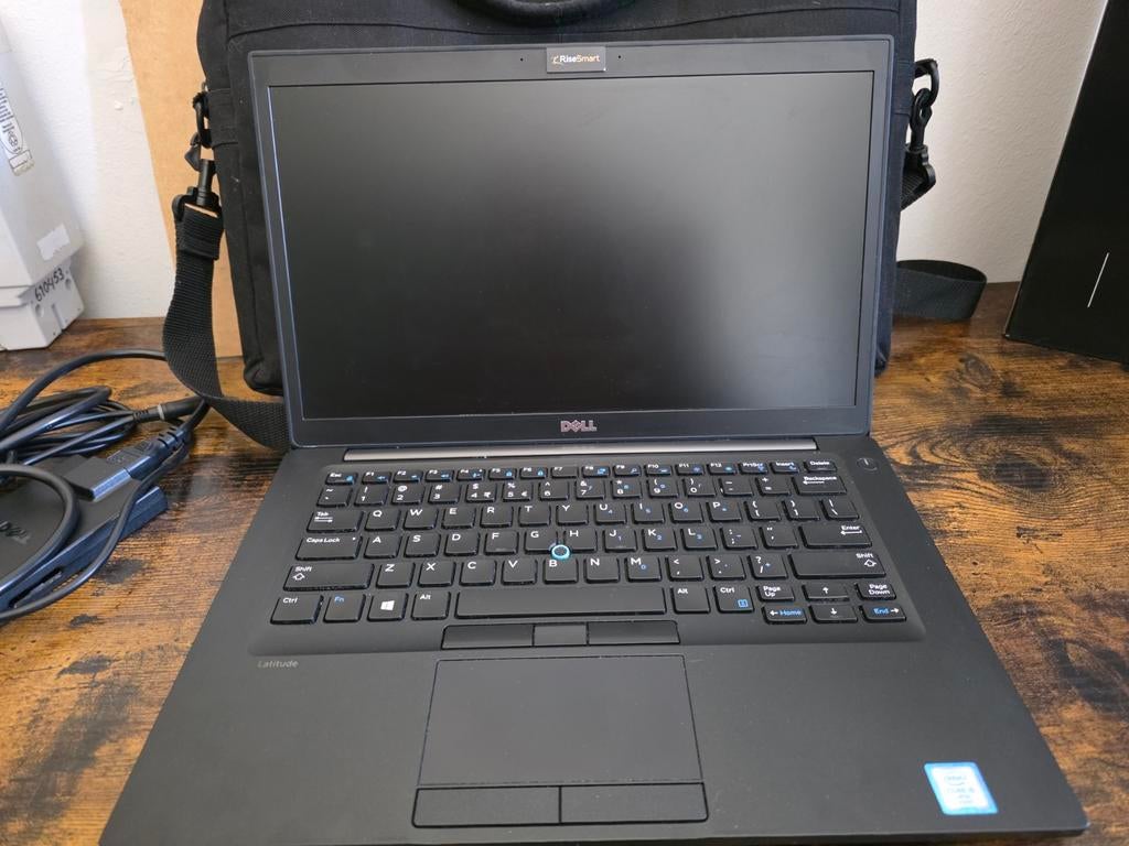 Dell Latitude 7480 laptop incl. tas, Computers en Software, Windows Laptops, Ophalen, 14 inch, 2 tot 3 Ghz