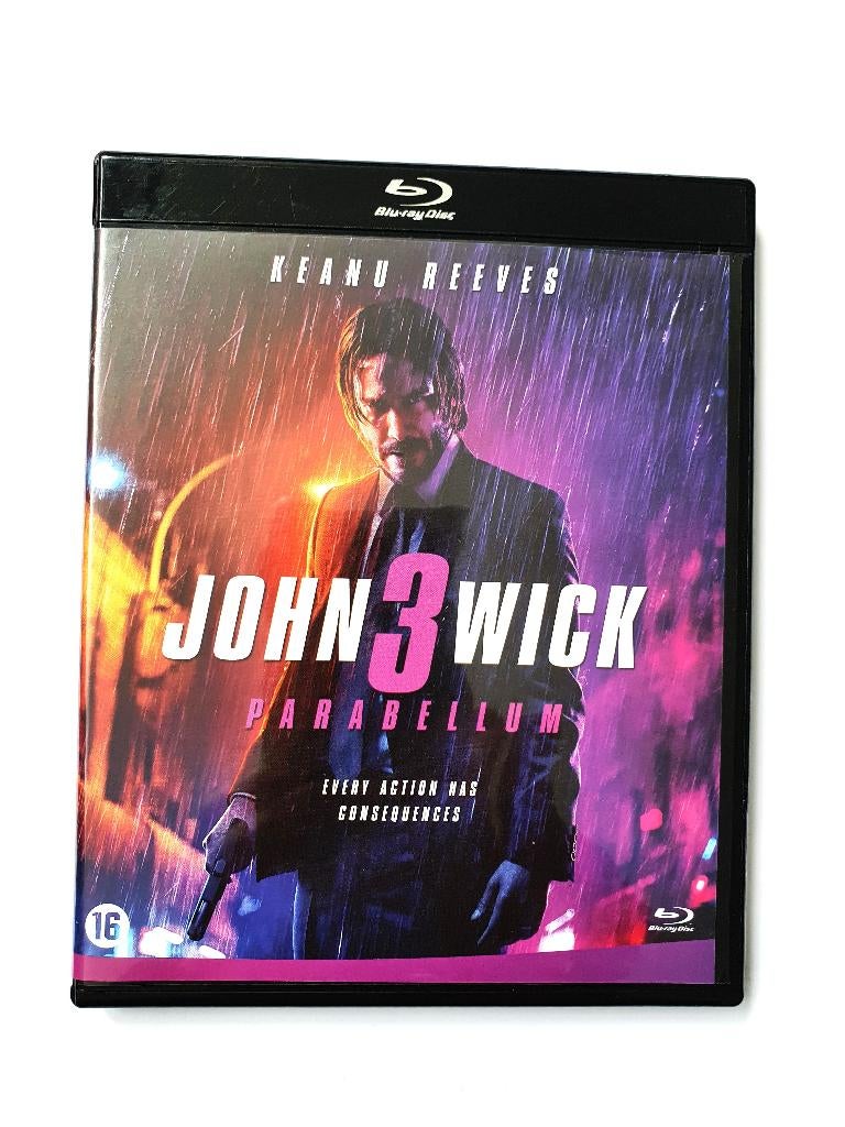 John Wick 3, Cd's en Dvd's, Blu-ray, Zo goed als nieuw, Actie, Ophalen of Verzenden