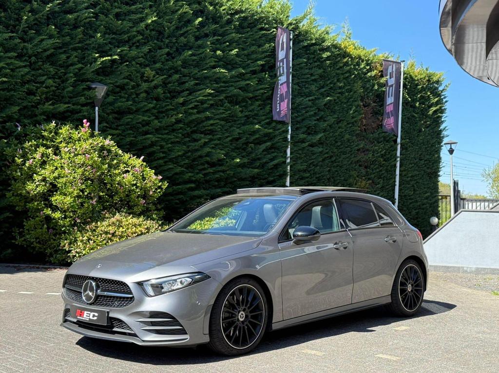 Mercedes A-klasse 250 224pk PANO|AMG, 15 km/l, Gebruikt, 4 cilinders, Leder