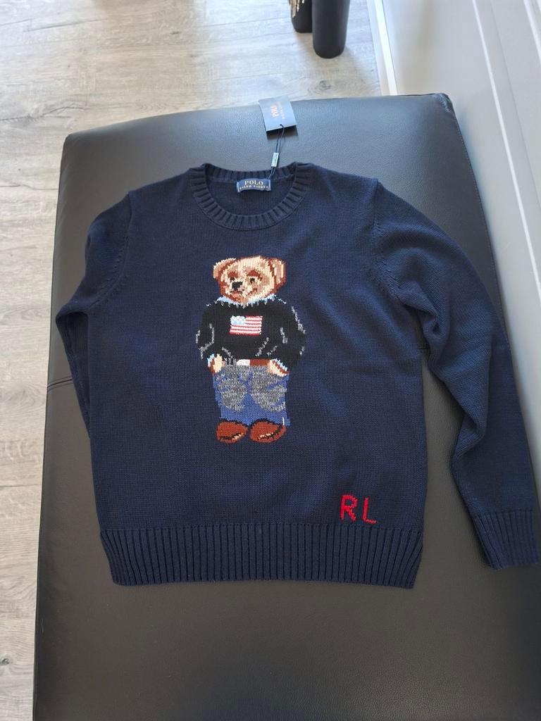 Ralph lauren polo bear trui  van katoen maat 38, Ophalen of Verzenden, Nieuw, Maat 38/40 (M)