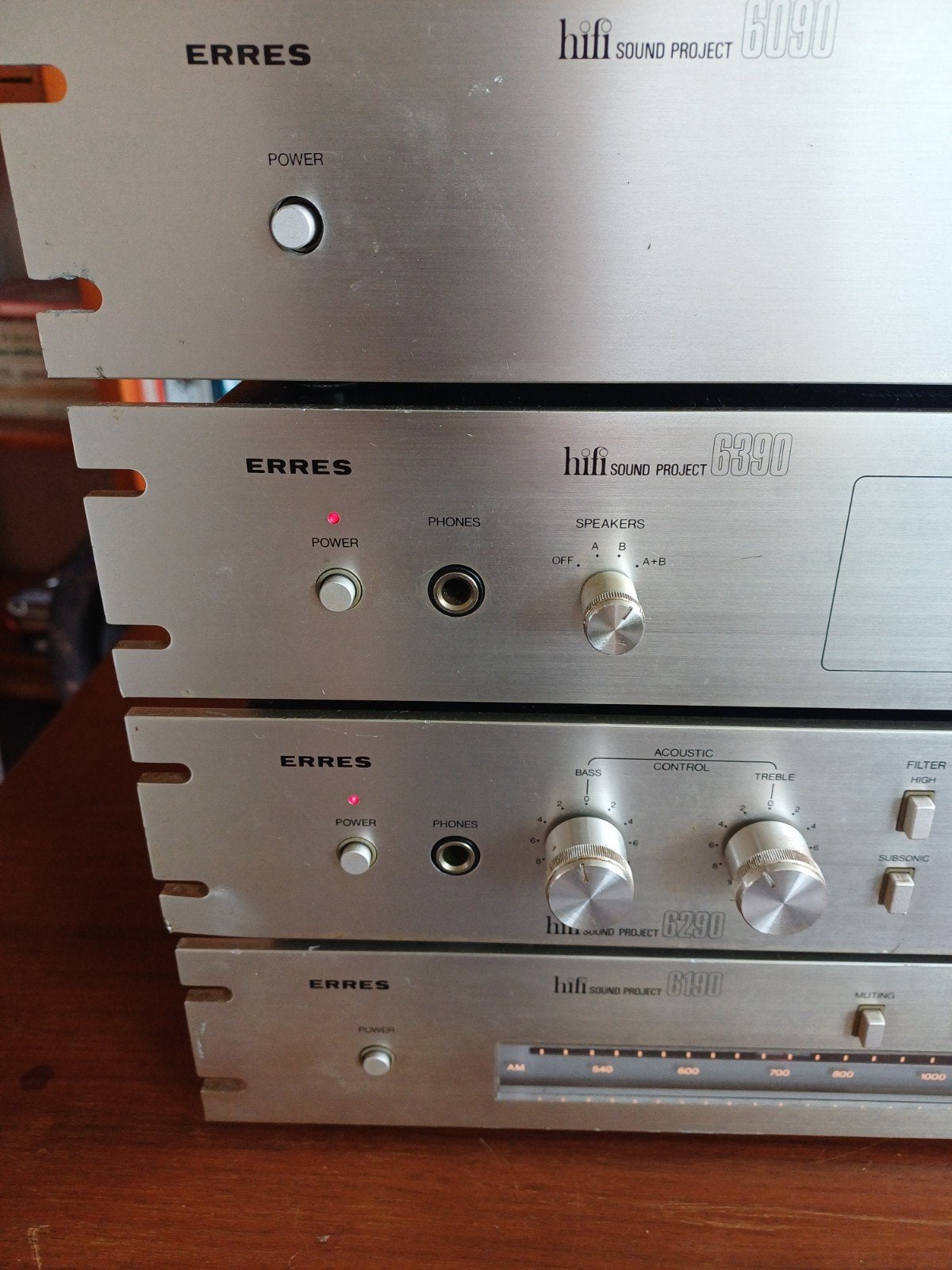 Erres Hifi Soundproject Zilver Tulip - 4 componenten set, Gebruikt, Tuner of Radio, Losse componenten, Ophalen