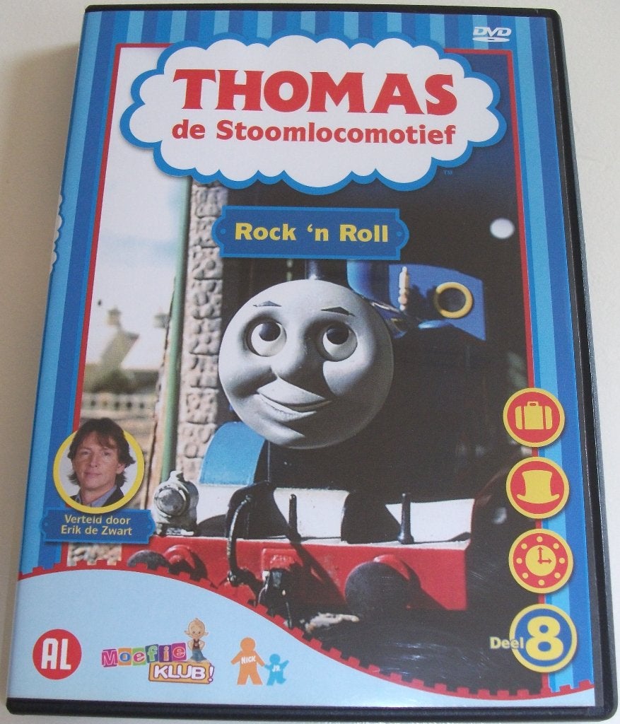 Dvd *** THOMAS DE STOOMLOCOMOTIEF *** Deel 8, Avontuur, Alle leeftijden, Tv-serie, Zo goed als nieuw