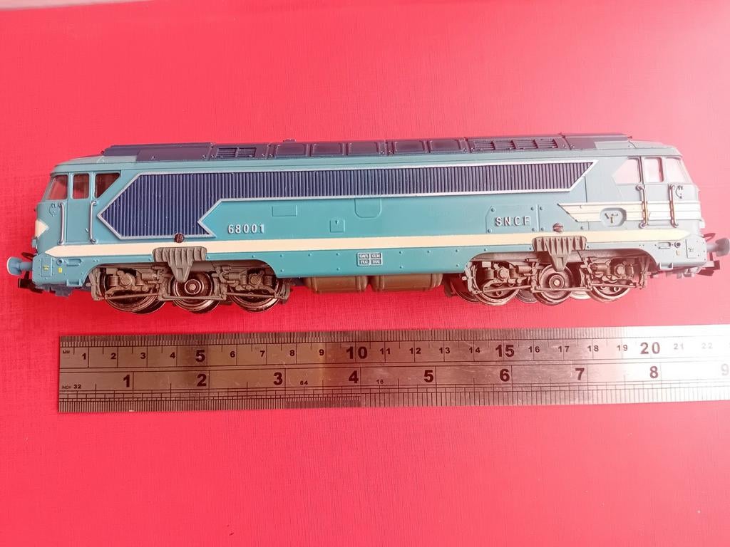 Fleischmann 4280 Diesel Locomotief, Gebruikt, Fleischmann, Ophalen of Verzenden, Gelijkstroom