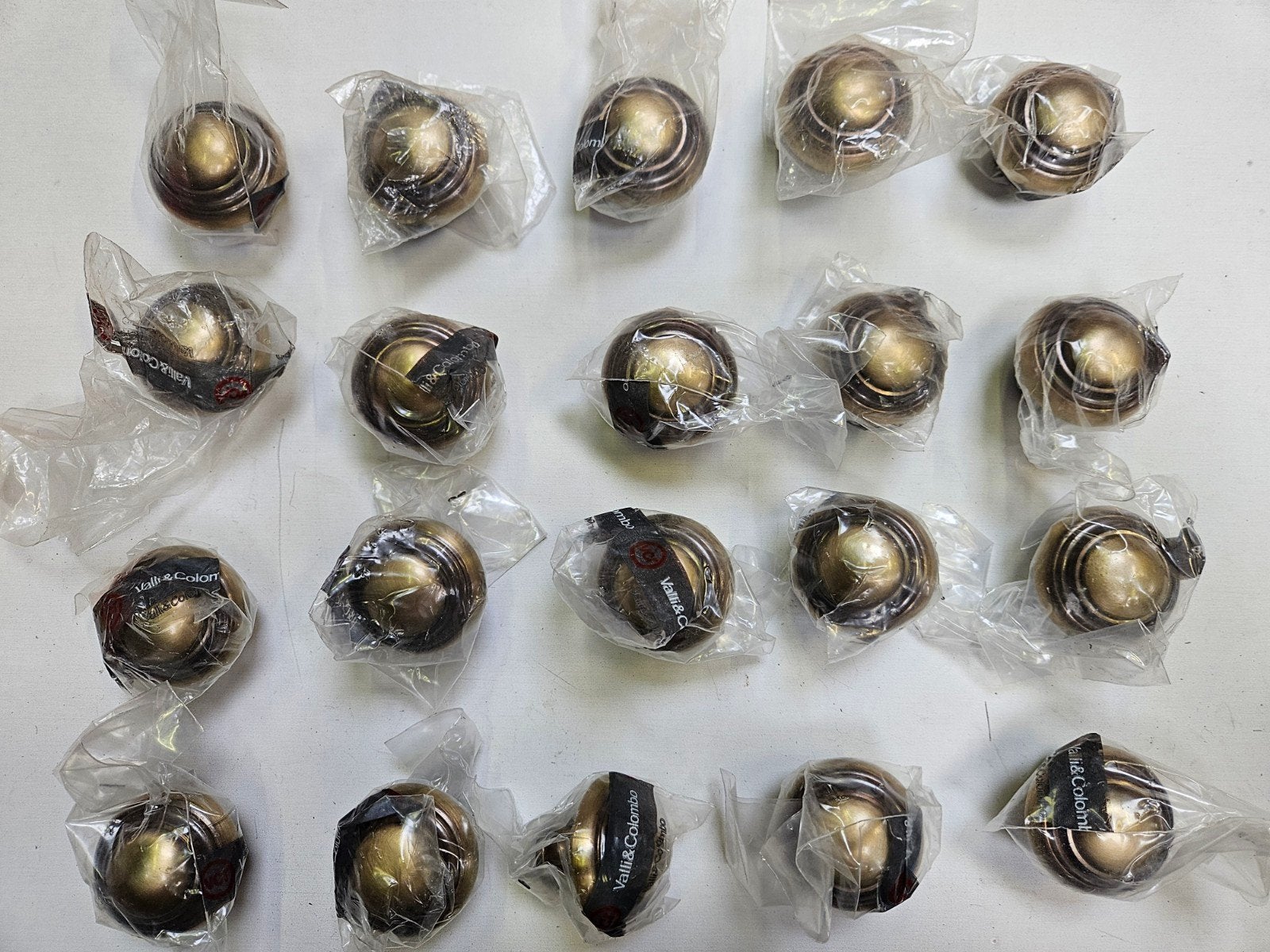 20x Meubelknop 45mm messing brons, Koper of Messing, Onbekend, Ophalen of Verzenden, Zo goed als nieuw