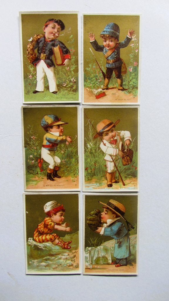 Antieke verzamelprentjes, Gebruikt, Ophalen of Verzenden, Voor 1940, Prent
