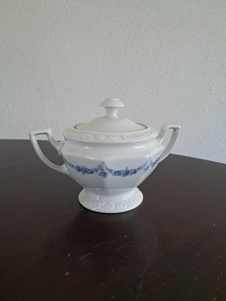 Rosenthal maria rosenkante blau suikerpot, Antiek en Kunst, Ophalen of Verzenden