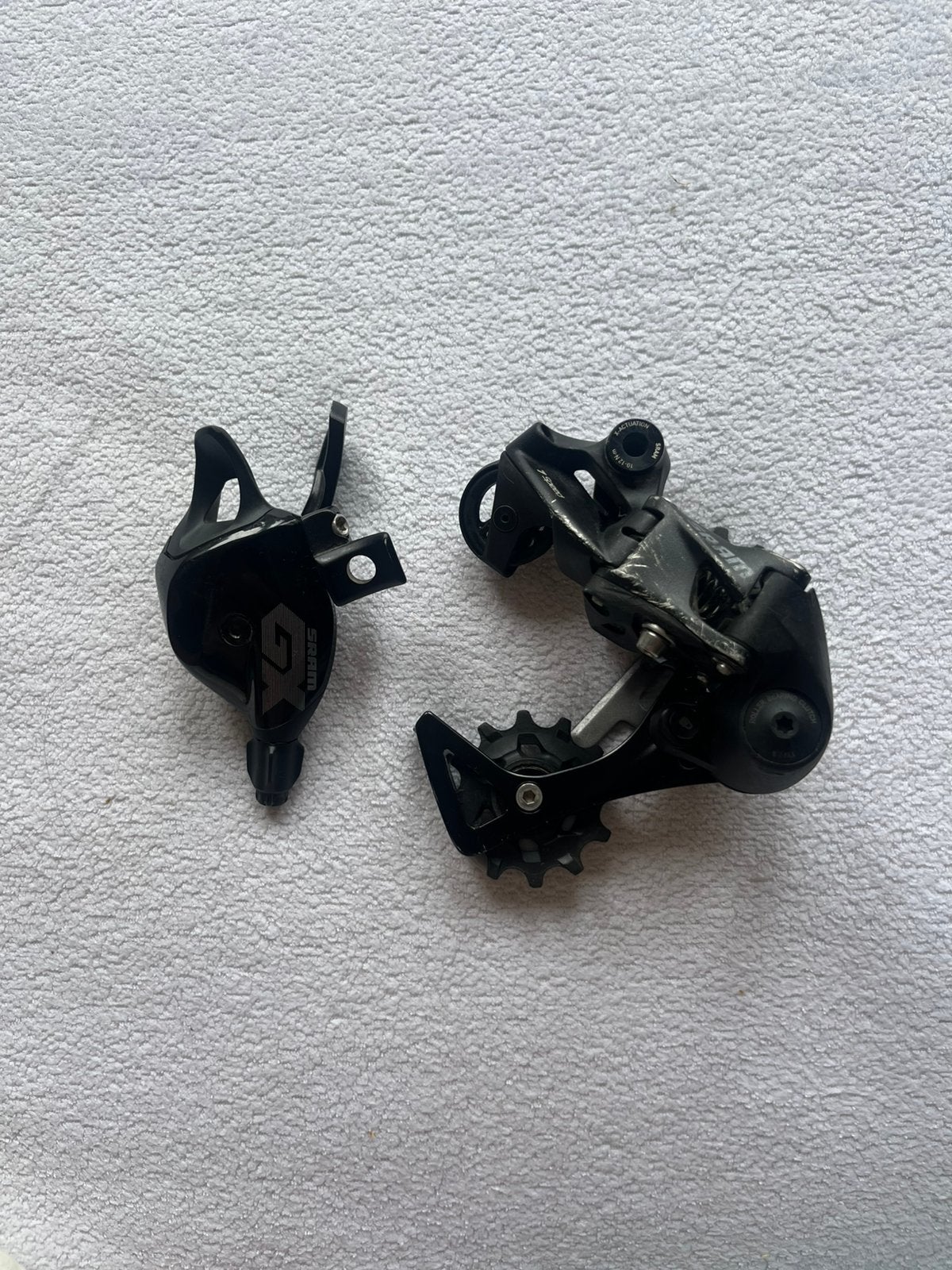 Sram GX DH 7 speed, Overige materialen, Ophalen of Verzenden, Zo goed als nieuw, Derailleur of Ketting