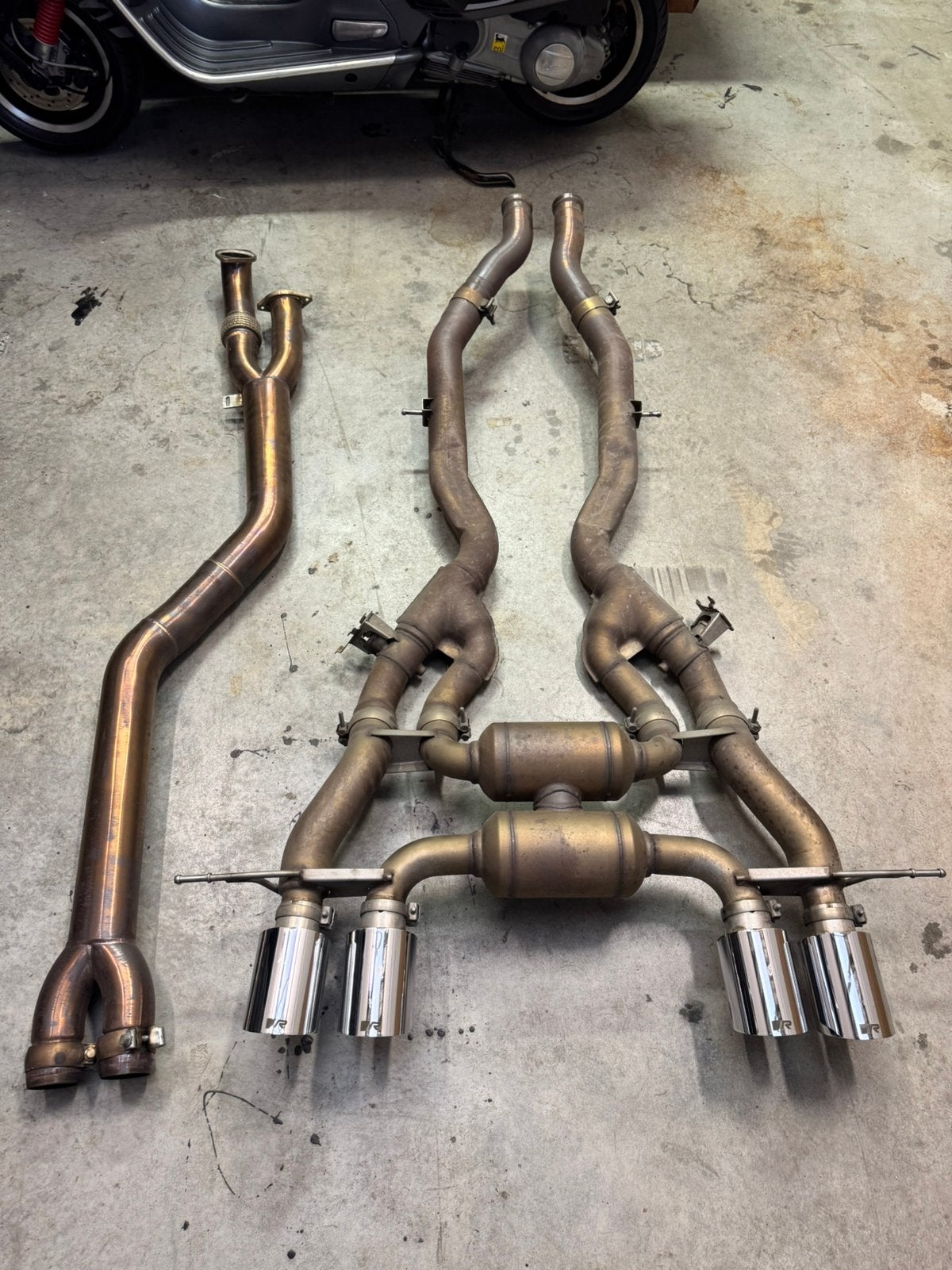 Remus uitlaatsysteem single midpipe BMW G80 / G82 / M3 / M4, Ophalen of Verzenden, Gebruikt, BMW