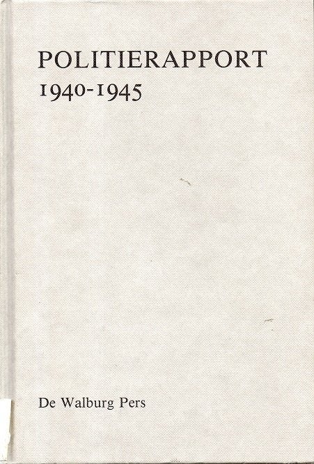 politierapport 1940-1945 kraaienbrink politie harderwijk, Verzamelen, Militaria | Tweede Wereldoorlog, Verzenden, Overige soorten