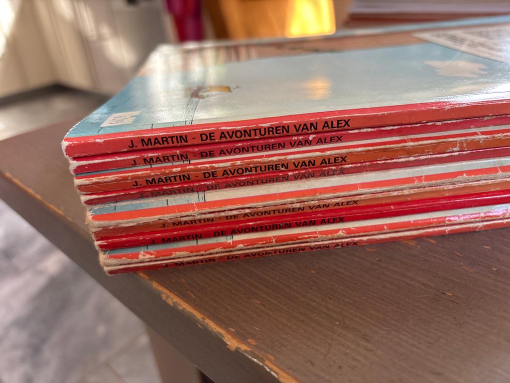 De Avonturen van Alex - Jacques Martin (9 stripboeken), Meerdere stripboeken, Ophalen of Verzenden, Gelezen