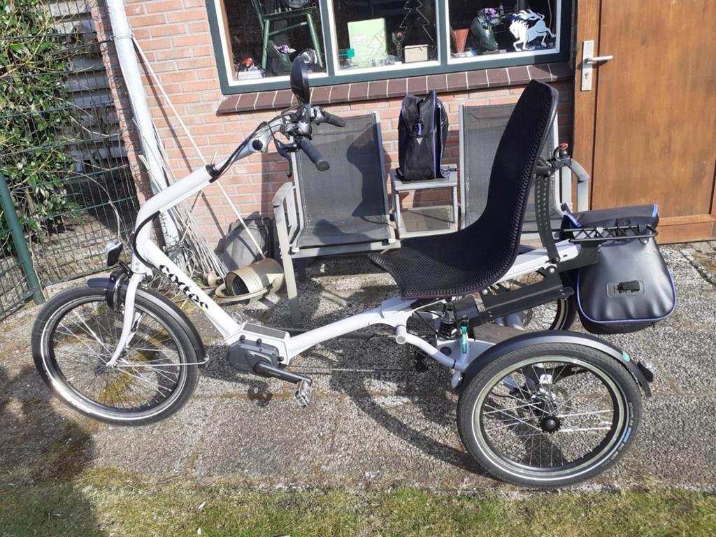 Huka Cortes Ligfiets Driewieler, Fietsen en Brommers, Fietsen | Ligfietsen, Ophalen, Gebruikt, Schijfrem, Overige merken