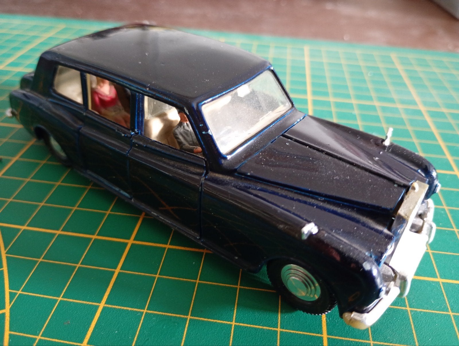 Dinky Toys Rolls Royce Phantom V nr 152, Ophalen of Verzenden, Zo goed als nieuw, Auto, Dinky Toys
