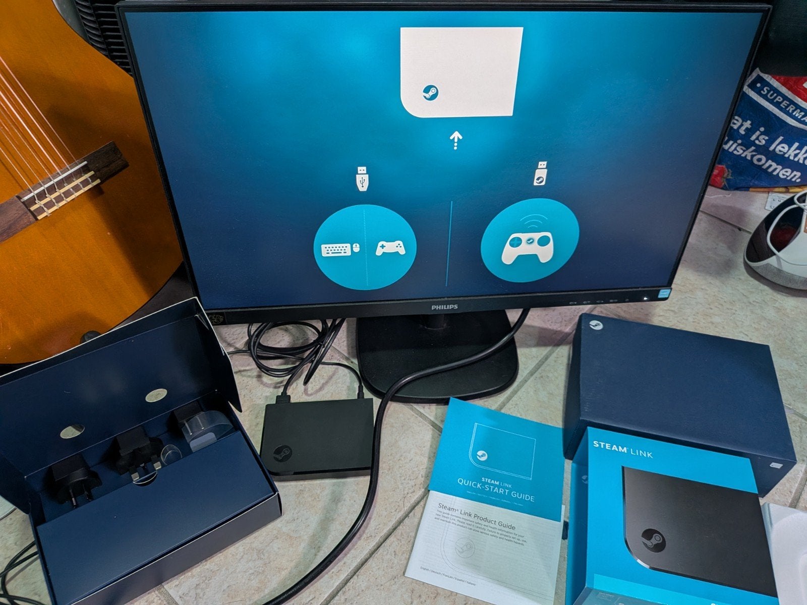 Steam Link Valve - Compleet met doos en kabels, Ophalen of Verzenden, Valve, Gebruikt