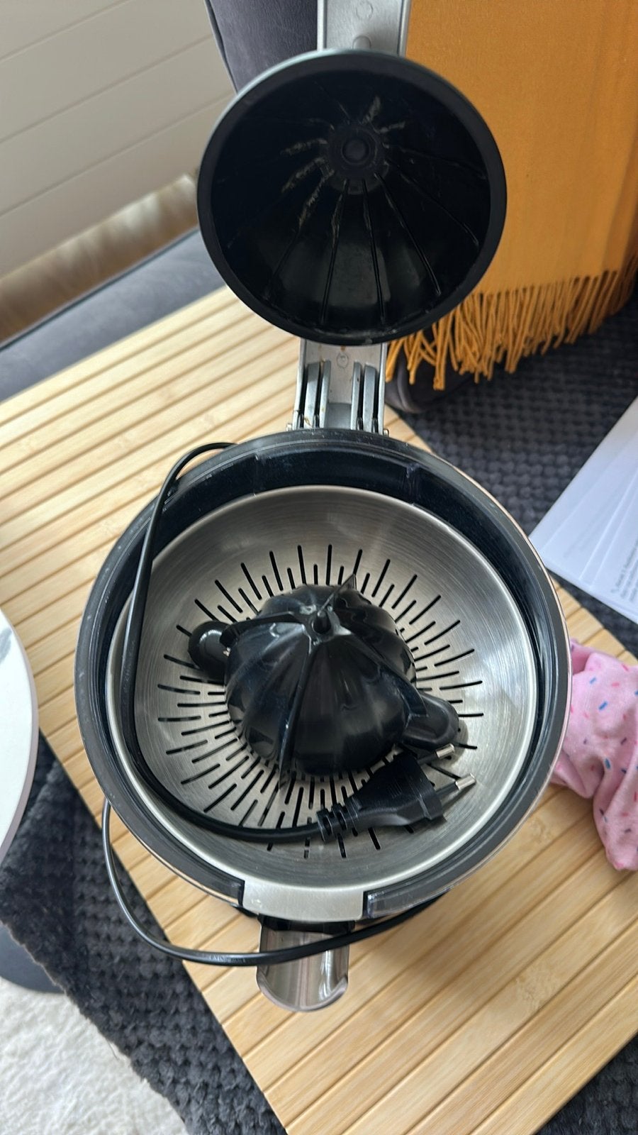 Princess Citruspers - RVS - Zo goed als nieuw, Witgoed en Apparatuur, Juicers, Zo goed als nieuw, Ophalen