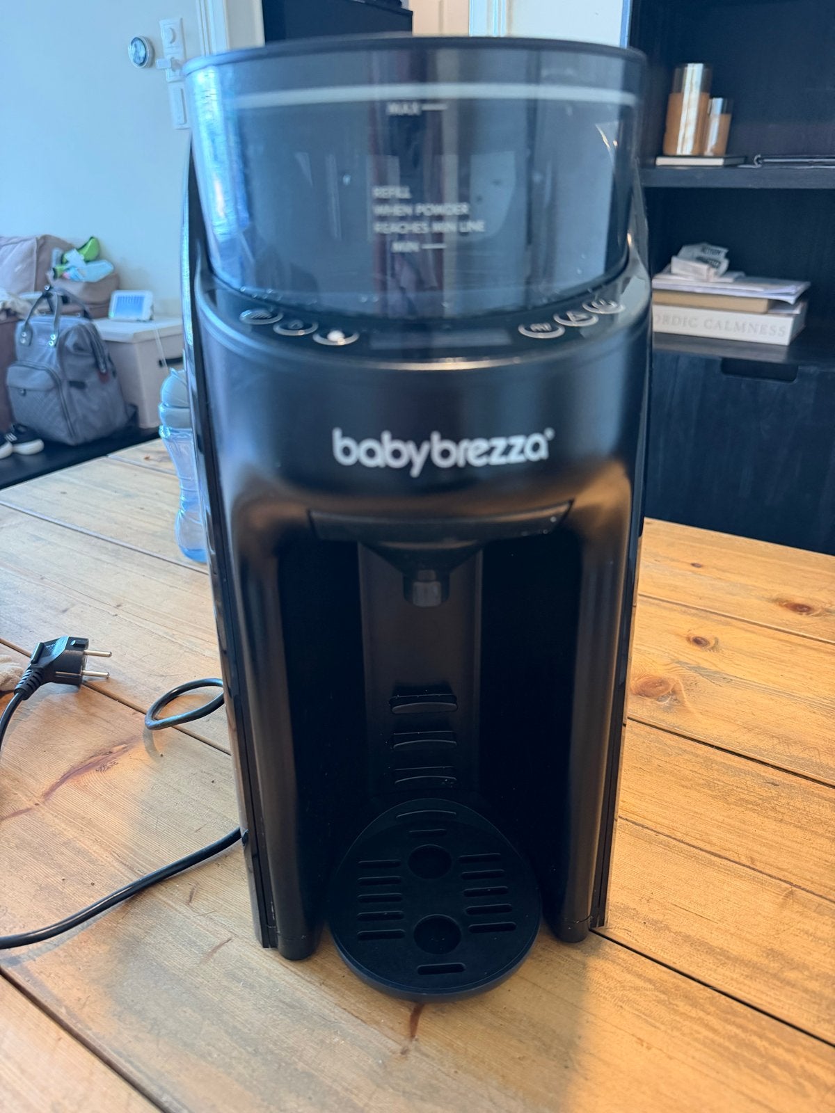 Baby Brezza Formula Pro Advanced Flessenmaker, Automatisch, Ophalen of Verzenden, Zo goed als nieuw, Flessenmaker