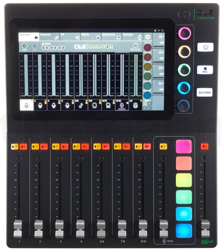 Mackie DLZ Creator podcast mixer nieuw in doos