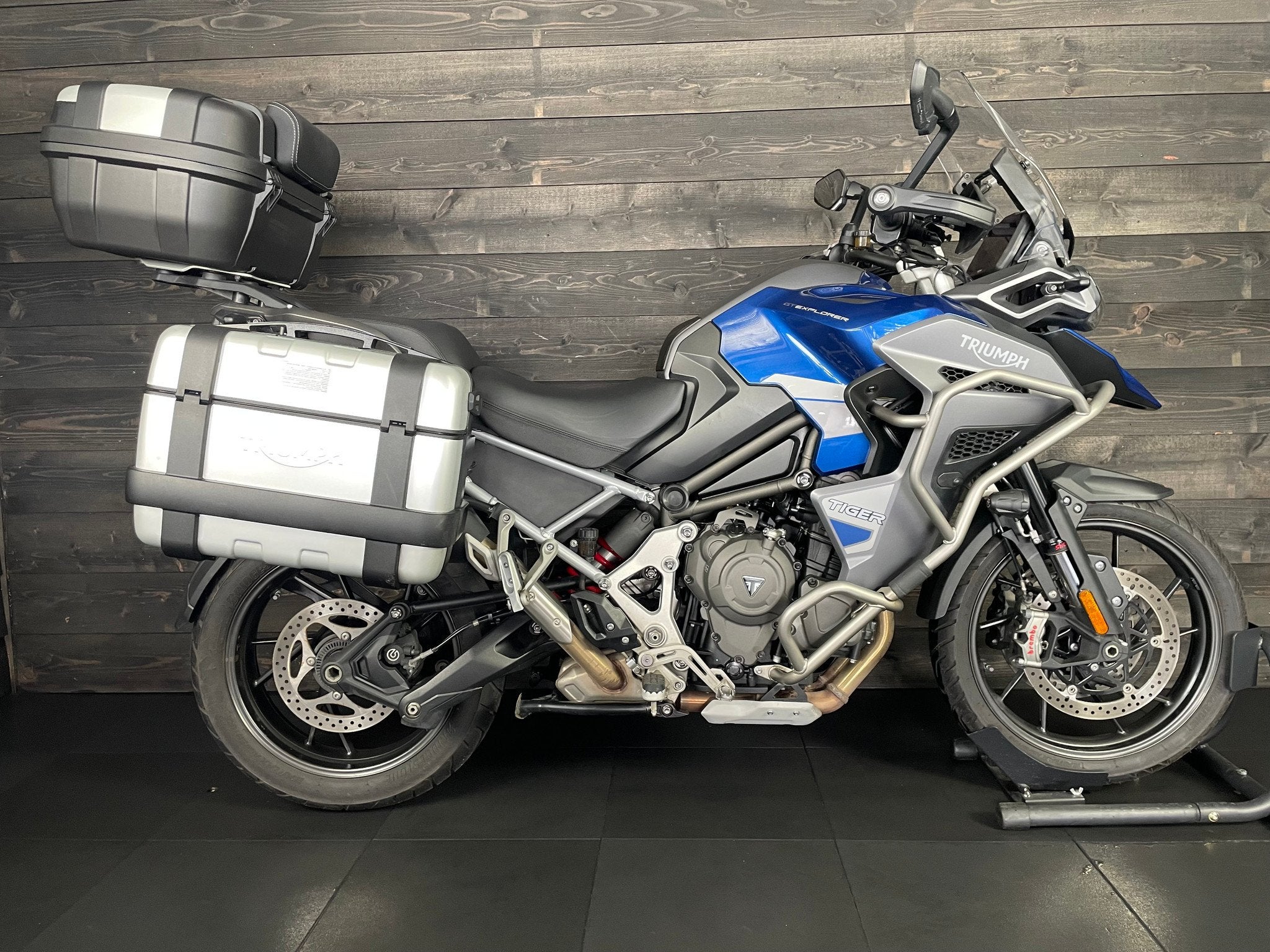 Triumph TIGER 1200 GT EXPLORER LUCERNE BLUE (bj 2023), 1160 cc, Bedrijf, Meer dan 35 kW, Toermotor