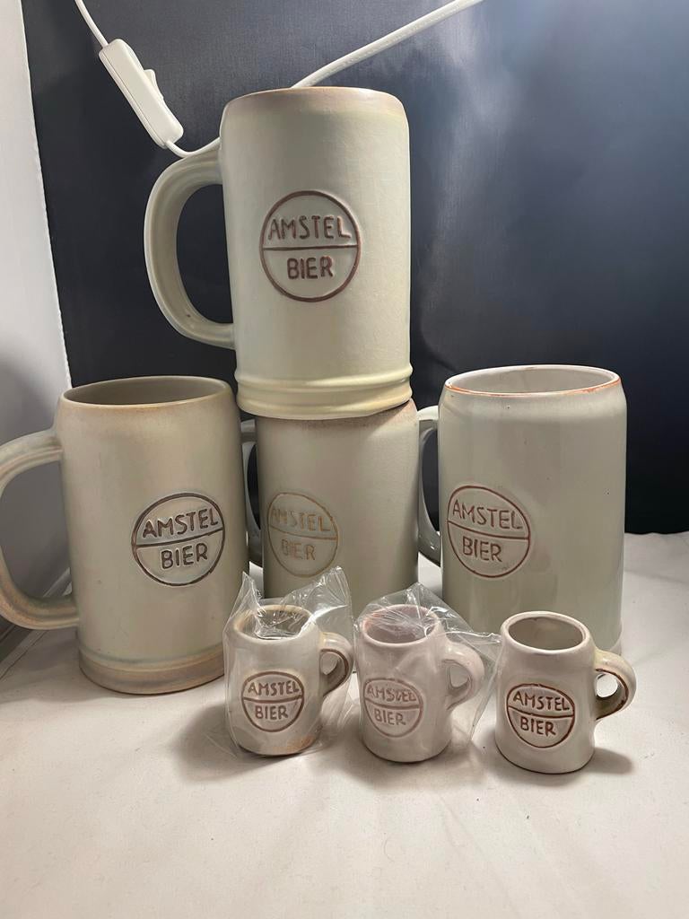 Amstel Bier pullen uit 1955 zie alle fotos, Ophalen, Gebruikt, Pul(len), Amstel