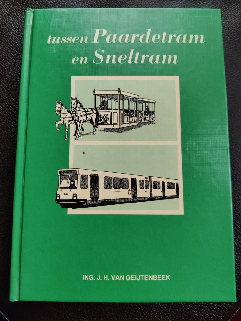 Tussen Paardentram en Sneltram - Historisch Boek Jutphaas, Ophalen of Verzenden, Gelezen, Ing. J.H. van Geijtenbeek, Tram