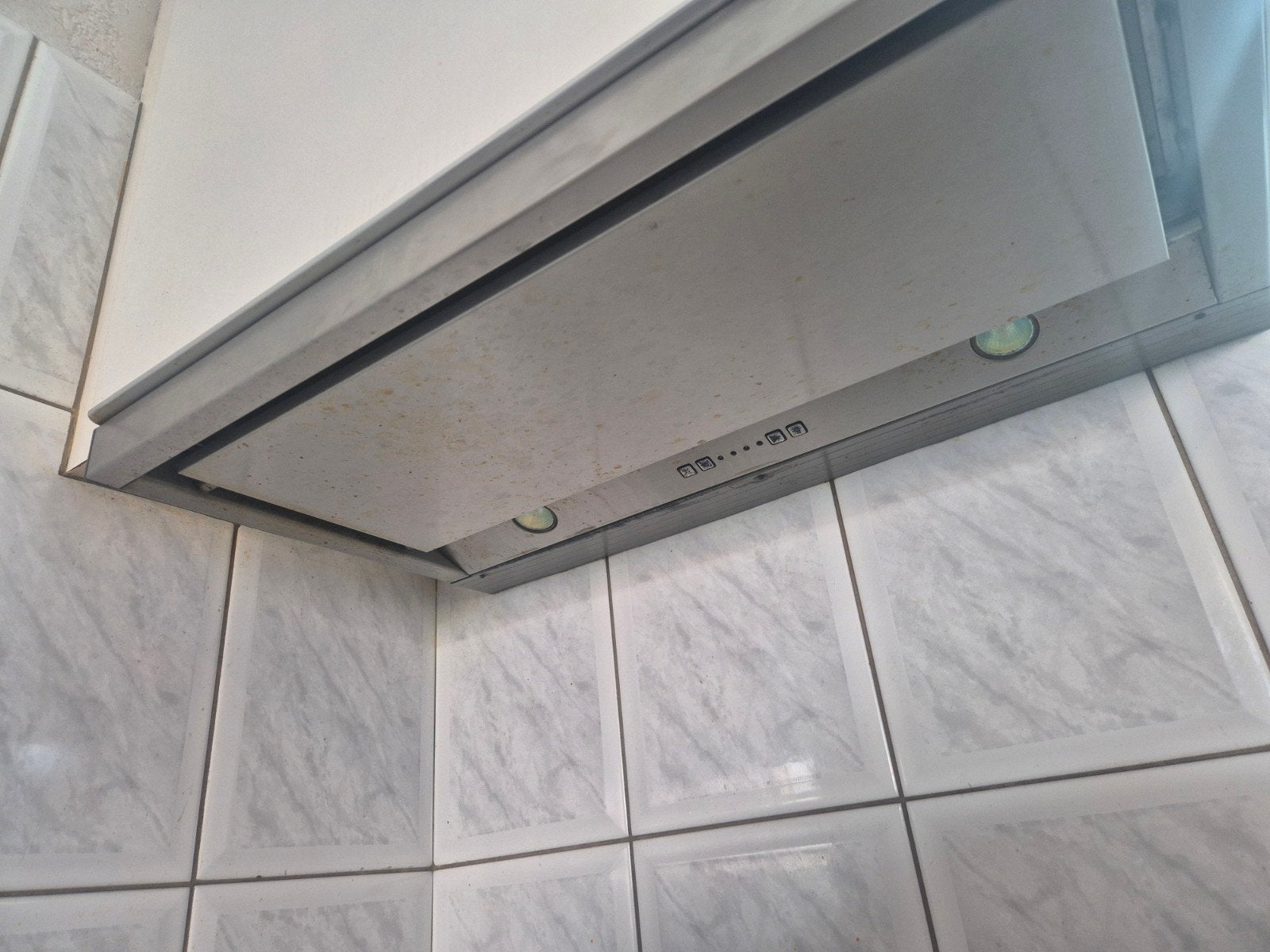 Novy vlakscherm afzuigkap met verlichting- Gebruikt, Ophalen, Gebruikt, Inbouw, Vlakschermkap