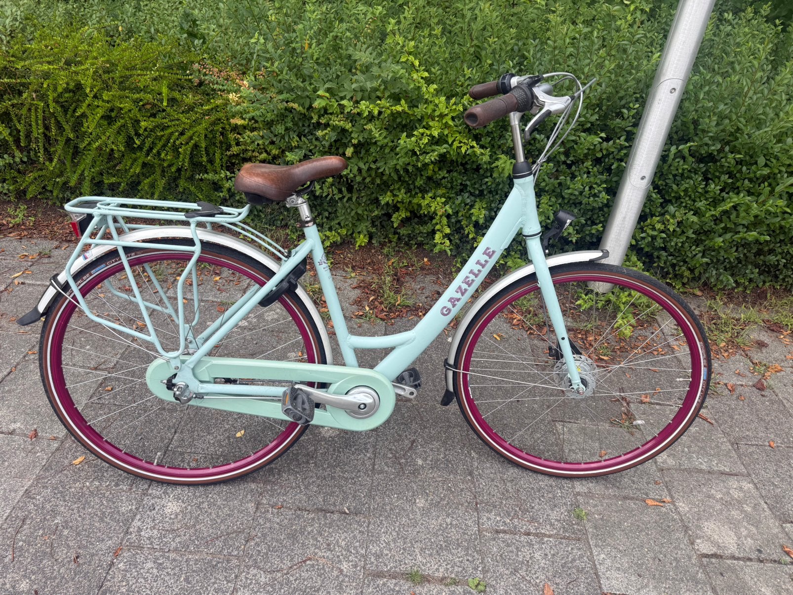 Gazelle esprit damesfiets, Ophalen, 47 tot 50 cm, Versnellingen, Zo goed als nieuw